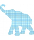 Papel Pintado Mini Elefante